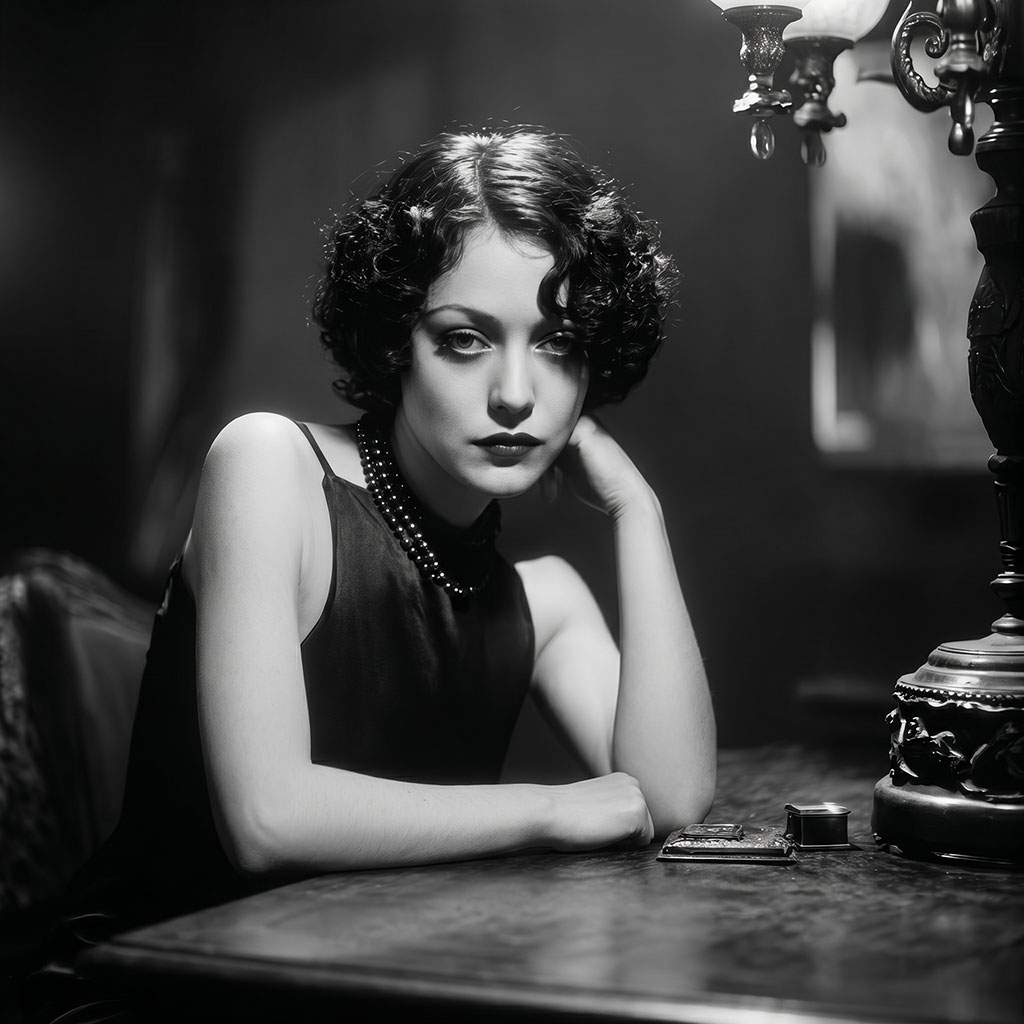 AI vintage movie